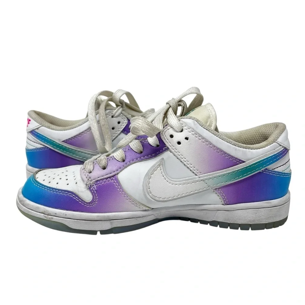 Nike Blue and White Sneakers